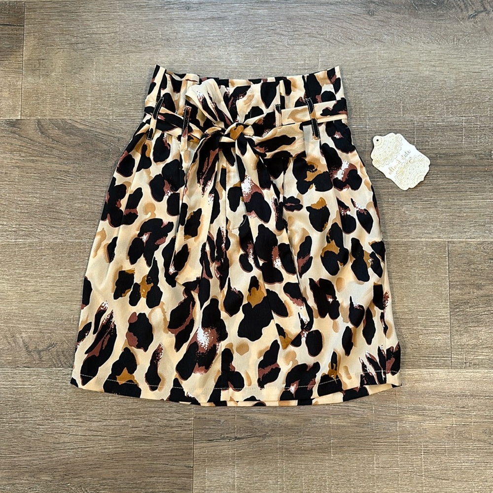 NWT Altar’d State Animal Print Skirt